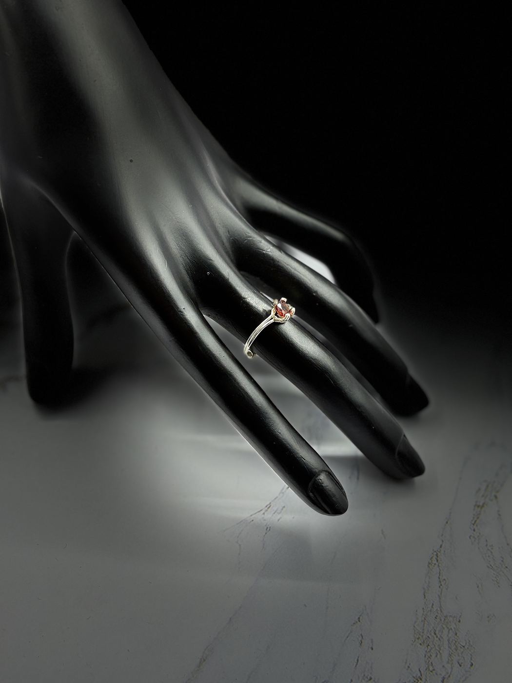 Aurora Solitaire Ring