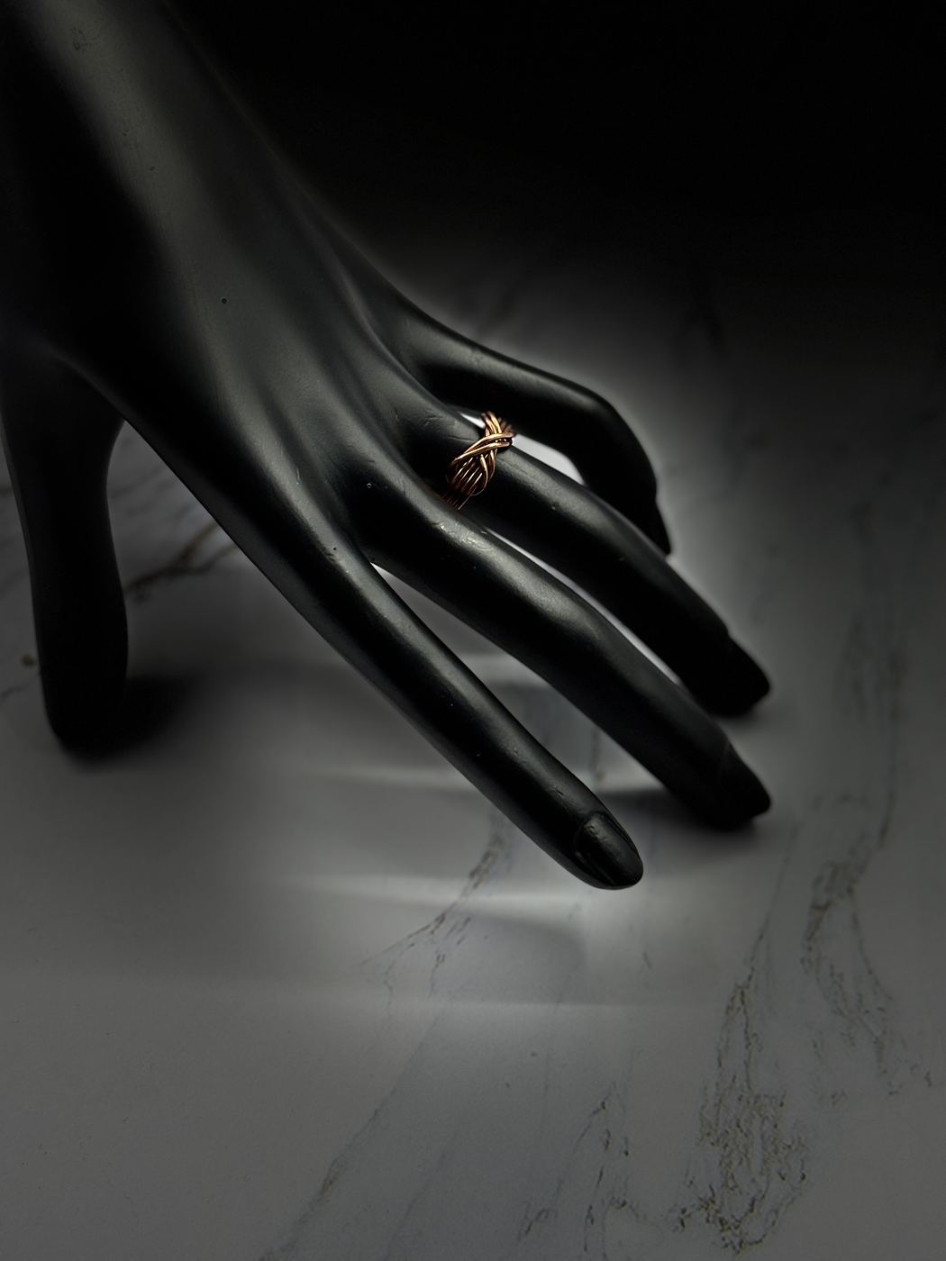 Woven Wire Statement Ring